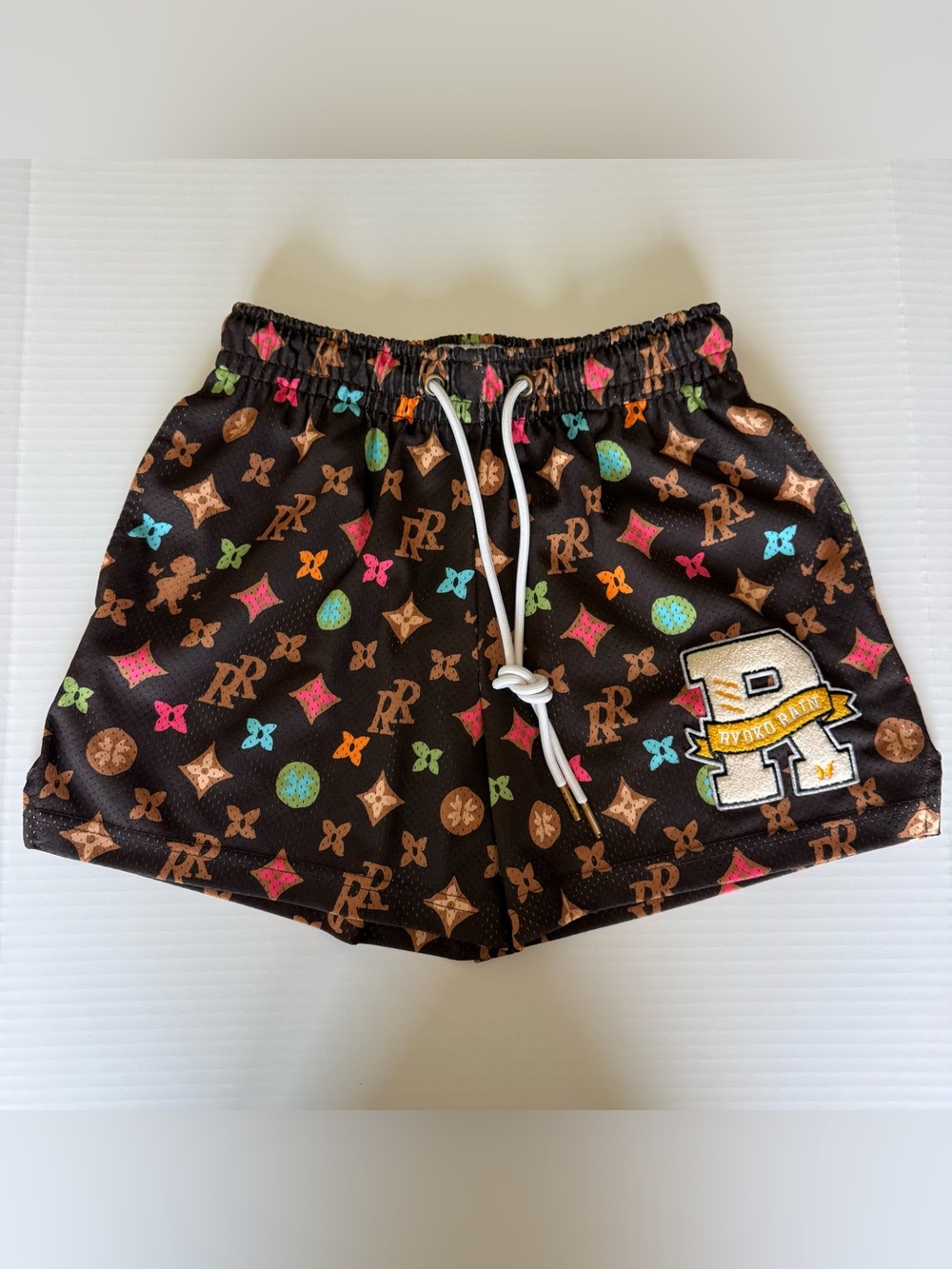 Ryoko Rain - Fashion Week Brown Multi Shorts Size AS